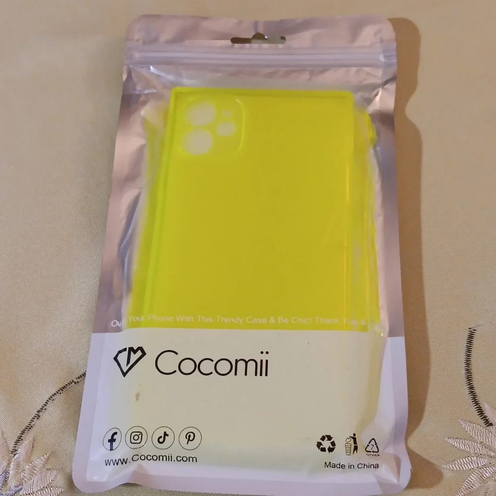 Iphone 11 Yellow Cell Phone Case